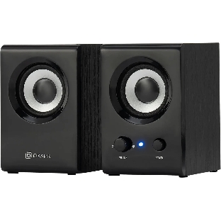 Акустическая система Oklick OK-160 2.0 черный 6Вт