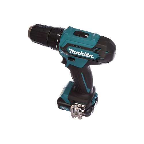 Дрель-шуруповерт Makita DF333DWAE, 12 В, 2 Ач, 30 Нм, щеточный
