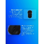 Мышь беспроводная Logitech B220 Silent черный, 1000 dpi, радиоканал, USB, кнопки - 3