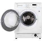 Встраиваемая стиральная машина HOMSair WMB1486WH белый, загрузка фронтальная 8 кг, 6 кг - сушка, 1400 об/мин, класс: A
