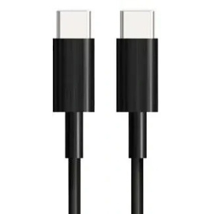 Кабель Bion USB Type-C - Type-C (CM/CM), 100W, USB 3.1 Gen2, 4K@60Hz, 10 Гбит/с, 3 м, тканевая оплетка, черный BXP-CCP-USBC3.1-CMCM-030M-B