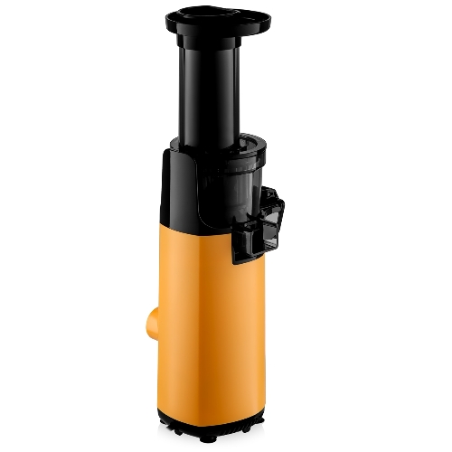 Соковыжималка BRAYER 1706BR-YE жёлтый, шнековая вертикальная, 130 Вт, 600 мл, электронное, реверс