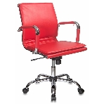 Кресло Бюрократ CH-993-Low/Red красный, экокожа