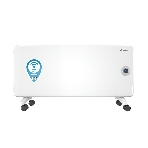 Конвектор электрический Thermex Frame 2000E белый, 2000 Вт, 25 м2, термостат, дисплей, WiFi