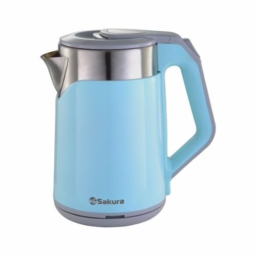 Чайник электрический Sakura SA-2172BL (1.8) двухслойный голубой