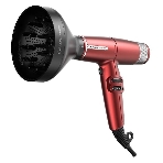 Фен GA.MA IQ LITE красный, 1600 Вт, компактный, ионизация