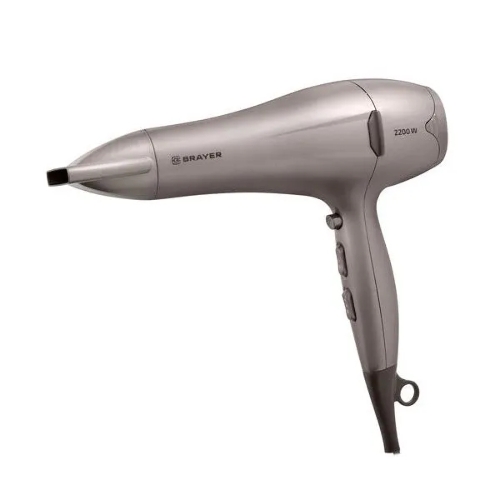 Фен BRAYER BR3006 коричневый, 2200 Вт