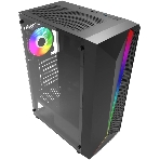 Компьютерный корпус Bloody BD-CC106F черный без БП ATX 4x120мм 1xUSB 2.0 1xUSB 3.0 audio bott PSU