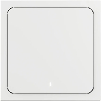 Выключатель умный беспроводной, Яндекс, 1 клавиша, Zigbee YNDX-00534