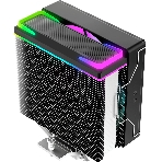 Кулер для процессора Ocypus Delta A40 SE BK ARGB, 120мм ARGB FAN, Top ARGB Panel, 4 HEAT PIPES, 4-PIN PWM, 800-1800 RPM, 31DBA, HYDRO BEARING, LGA115X/1200/1700/18XX, AM4/AM5