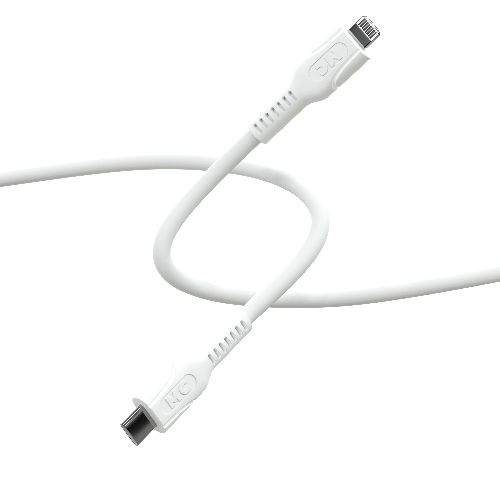 Кабель MORE CHOICE (4620202553713) K65ia 2м USB 3.0A PD 27W для Lightning ng 8-pin - 2 м, белый