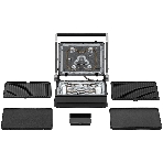 Гриль электрический Krona Digitaler Kontaktgrill 2000W