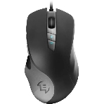 Мышь проводная SVEN RX-G970 черный, 4000 dpi, USB, кнопки - 7