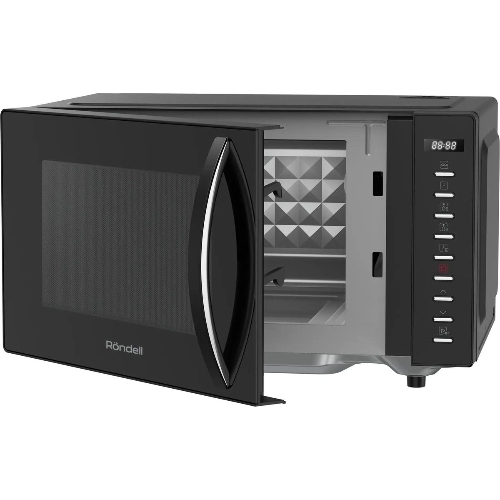 Микроволновая печь Rondell RDE-MW204 черный, 20 л, 700 Вт, переключатели - кнопки