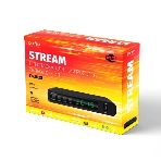 Приставка для цифрового ТВ Perfeo STREAM черный, DVB-T2, DVB-T, DVB-C, HDMI, USB 2.0 х2