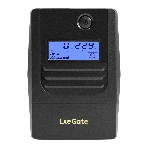 Источник бесперебойного питания ExeGate Smart LB-650.LCD.AVR.4C13.USB (650VA/390W, LCD, AVR, 4*C13, USB, батарея 12V 7Ah, черный)