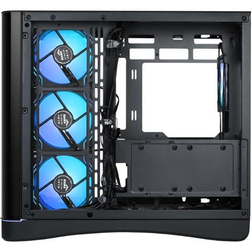 Корпус SAMA V62S, Midi-Tower, чёрный, 4 x 120 мм