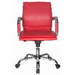 Кресло Бюрократ CH-993-Low/Red красный, экокожа