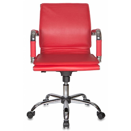 Кресло Бюрократ CH-993-Low/Red красный, экокожа