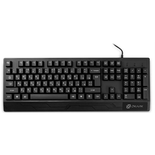 Клавиатура Oklick 115M проводная, USB Type-A, чёрный