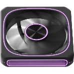 Вентилятор для корпуса Formula Air Fusion 1 BK ARGb 120х120x28 черный 4-pin 36.93дБ (упак.:1шт) Ret