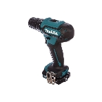 Дрель-шуруповерт Makita DF333DWAE, 12 В, 2 Ач, 30 Нм, щеточный
