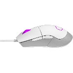 Мышь проводная Cooler Master MM-310-WWOL1 белый, 12000 dpi, USB Type-A, кнопки - 6