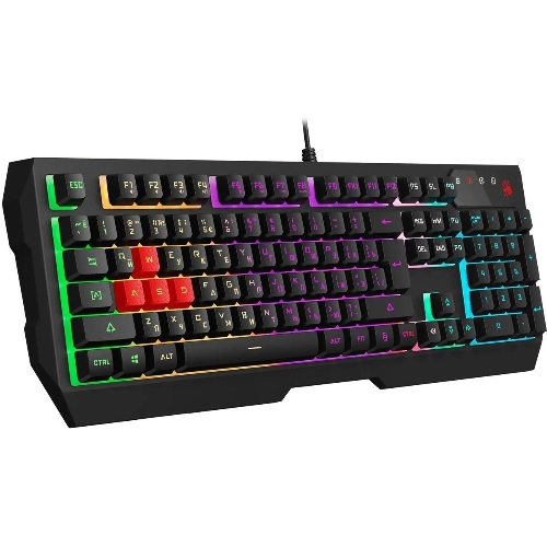 Комплект клавиатура+мышь A4Tech Bloody B1700 проводной, USB, 6000 DPI, чёрный