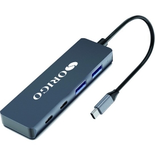 USB-концентратор ORIGO OU3340NPD, USB Type-C, USB 3.0/USB Type-C/HDMI/RJ-45, USB Type-C