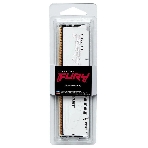 Оперативная память Kingston Fury Beast, DDR5, 16Gb (1x16Gb), 6000MHz, CL36, DIMM, с радиатором, белый