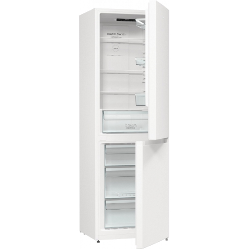 Холодильник Gorenje NRK619EEW4 белый двухкамерный 203/99л морозилка снизу, No Frost