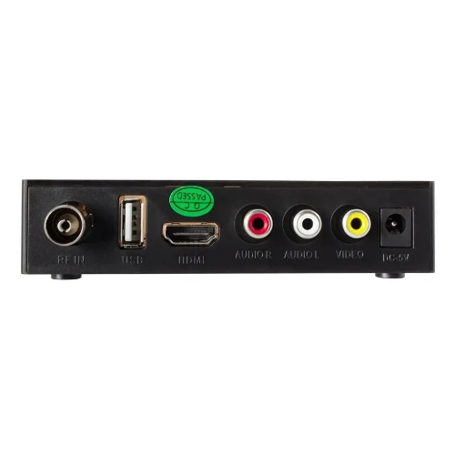 Приставка для цифрового ТВ Starwind CT-140 черный, DVB-T2, DVB-T, DVB-C, HDMI, USB 2.0 х2