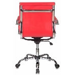 Кресло Бюрократ CH-993-Low/Red красный, экокожа