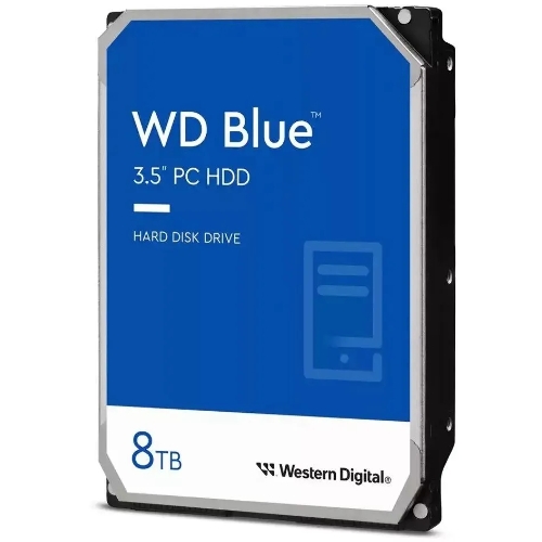 Жесткий диск WD SATA-III 8Tb WD80EAAZ Desktop Blue (5640rpm) 256Mb 3.5