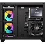 Компьютерный корпус AeroCool/Formula Crystal Z9ML Floe черный без БП mATX 4x120мм 2xUSB 3.0 audio bott PSU