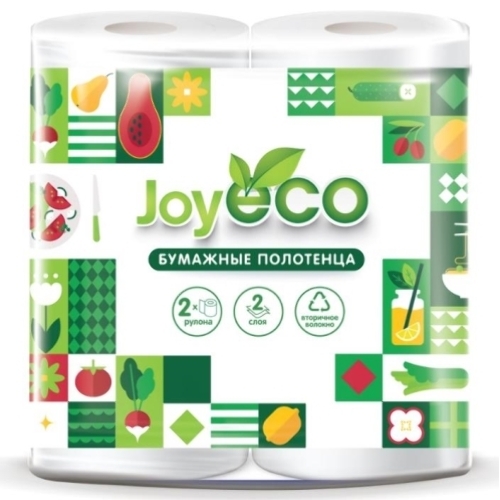 Полотенца бумажные АРТПЛАСТ (СГТ59519) 2 сл х 2 рул - JOYeco mini