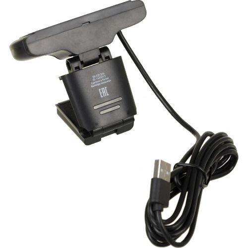 Веб-камера OKLICK OK-C013FH 1920x1080, 30 кадр/с, USB Type-A, микрофон (шумоподавление), универсальное крепление