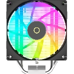 Кулер для процессора Ocypus Delta A40 SE BK ARGB, 120мм ARGB FAN, Top ARGB Panel, 4 HEAT PIPES, 4-PIN PWM, 800-1800 RPM, 31DBA, HYDRO BEARING, LGA115X/1200/1700/18XX, AM4/AM5