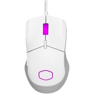 Мышь проводная Cooler Master MM-310-WWOL1 белый, 12000 dpi, USB Type-A, кнопки - 6