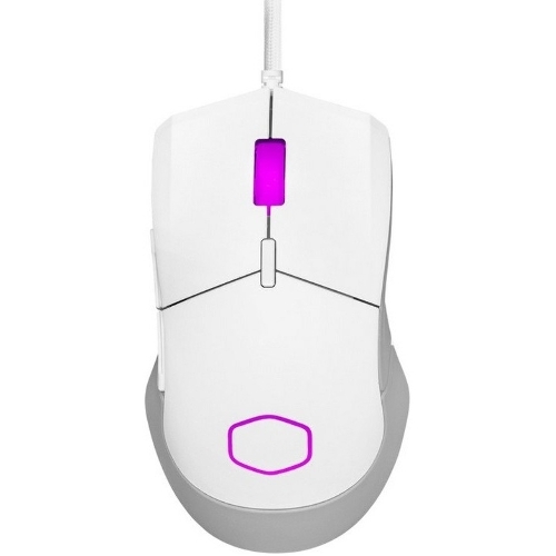 Мышь проводная Cooler Master MM-310-WWOL1 белый, 12000 dpi, USB Type-A, кнопки - 6