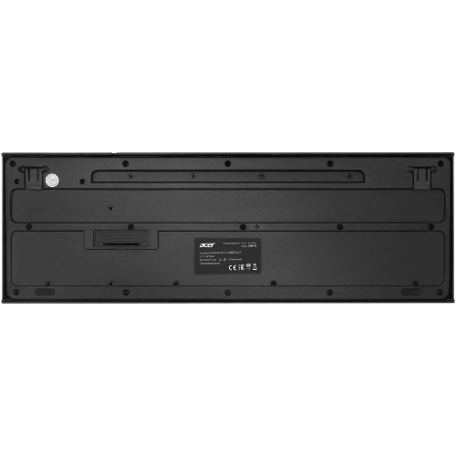 Комплект клавиатура+мышь Acer OKR120 беспроводной, USB, 1600 DPI, чёрный