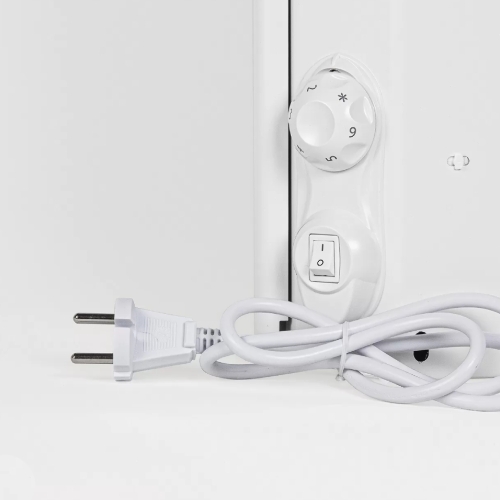 Конвектор электрический Ensto FinnHeat MINI EPHBMM05PR белый, 500 Вт, 8 м2, механический термостат