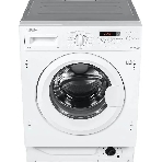 Встраиваемая стиральная машина HOMSair WMB1486WH белый, загрузка фронтальная 8 кг, 6 кг - сушка, 1400 об/мин, класс: A