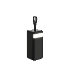 Портативный аккумулятор OLMIO M-50, 50000mAh, 22.5W, QuickCharge3.0/PowerDelivery, LCD, фонарик, черный