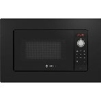 Встраиваемая микроволновая печь Bosch BFL623MB3 черный, 20 л, 800 Вт, переключатели - поворотный механизм/сенсор