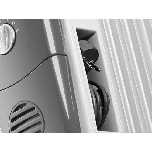 Обогреватель масляный Ballu Turbo BOH/TB- 07FH 1500 (7 секций), белый, 1500 Вт, 24 м2, механический термостат