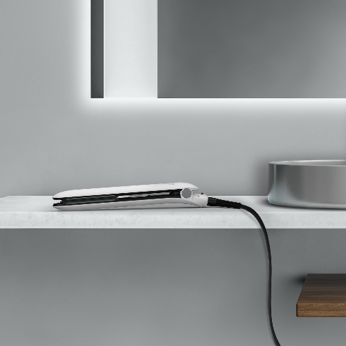 Выпрямитель для волос Rowenta Easyliss Pure SF1628F0 белый/серый, 25 мм, 200 °C, 1 режим