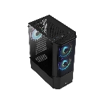 Компьютерный корпус MidTower Aerocool/Formula Quantum-G-BK-v2 черный без Б/п, ATX 3FRGb Fan on front panel