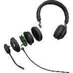Гарнитура Jabra Evolve2 40 SE чёрный, проводная