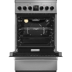 Плита электрическая Maunfeld MEC55CS08D серебристый, конфорок 4 шт, духовка 60 л, 50 см x 85 см x 60 см